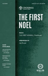 The First Noel SATB choral sheet music cover